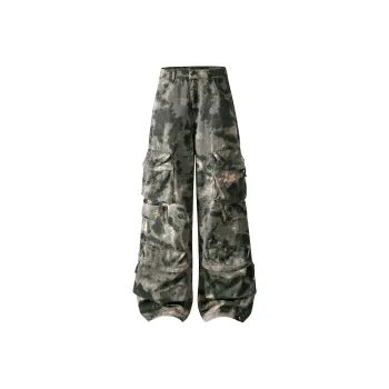 PISYPOX Cargo Pants Unisex Camouflage