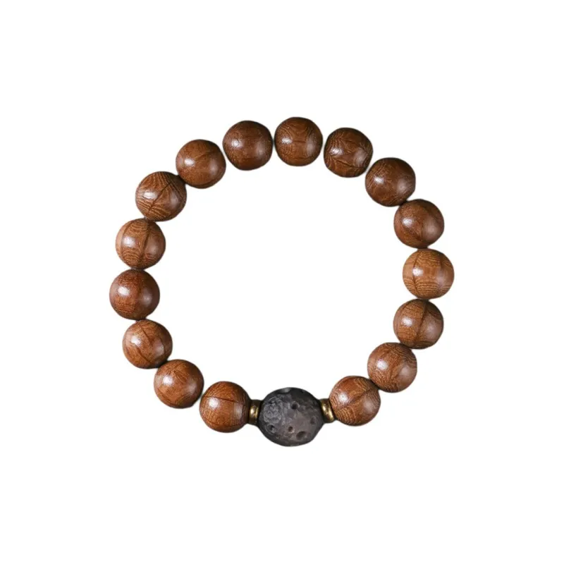 HANCANG Zabelia Biflora Wooden Bracelets Unisex-3