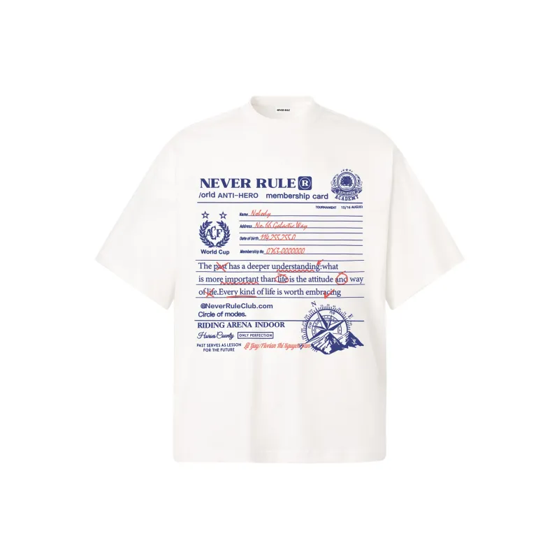 NEVER RULE T Shirts Unisex-7