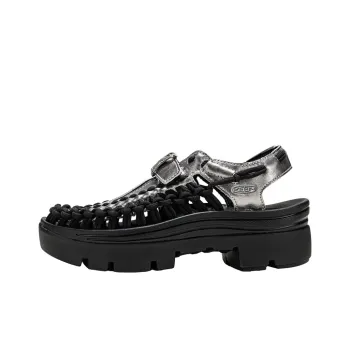 KEEN Anti Slip Wear Resistant River Trekking Shoes Unisex Black
