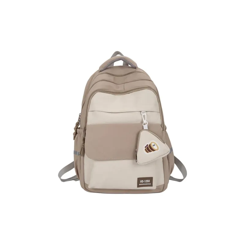 H YXIANG Nylon Backpack Unisex Multicolor-8