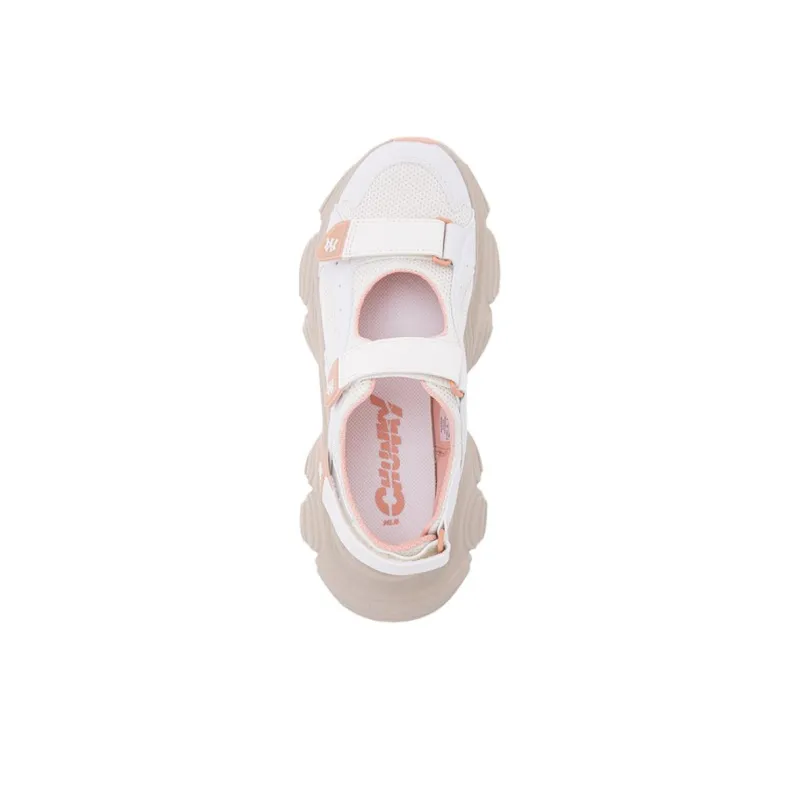 MLB New York Yankees Anti Slip Wear Resistant River Trekking Shoes Unisex White Pink-3