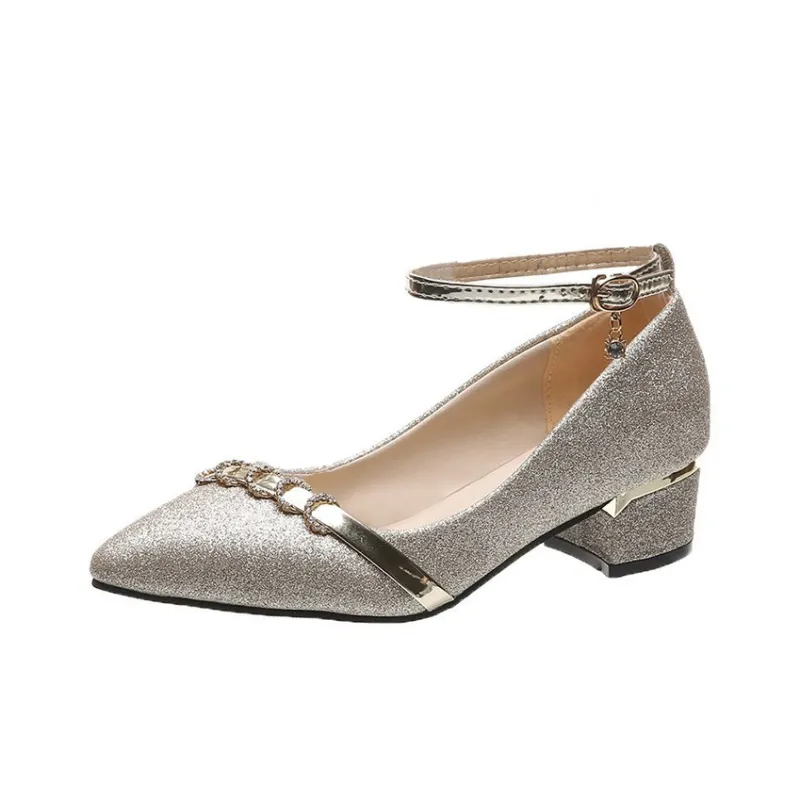 Xingdiman High Heels Women's Gold-0