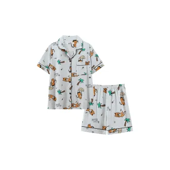 Maultiay Pajama Set Spring And Summer Men's