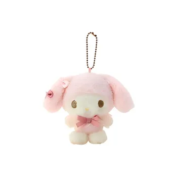 Sanrio Melodi Soft Gray Healing Collection Dolls Plush Pendant 11cm High