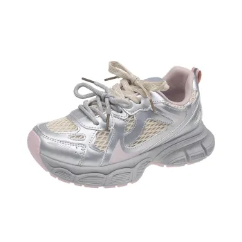 Puppytown Slip Resistant And Breathable Low Top Chunky Sneakers Women's