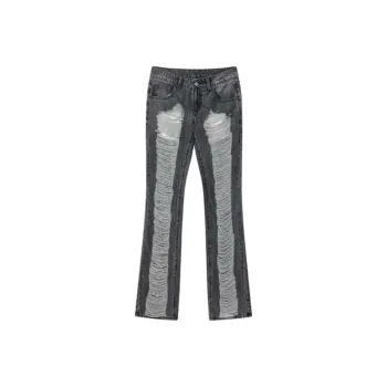 POLAR BEAR Jeans Women's Black Gray Color