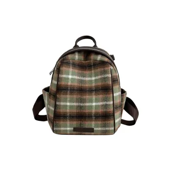 Yalu Nylon Backpack Women's Green/Red