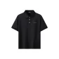 [7A Antibacterial Cooling]Black (ホ Bean Age White Chest Mark)