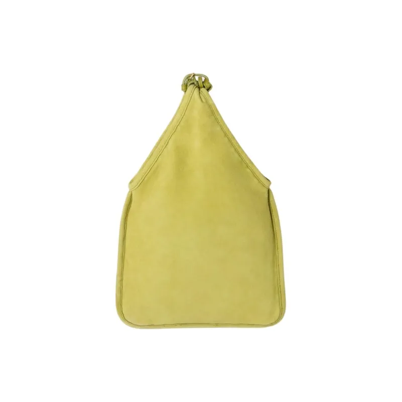 MIU MIU Sheepskin Handbag Women's Olive Green-2