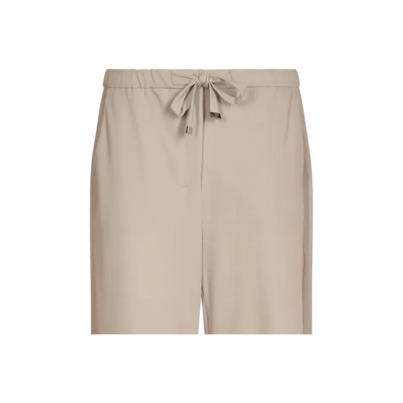 MaxMara Argenta Drawstring Wide Leg Trousers-3