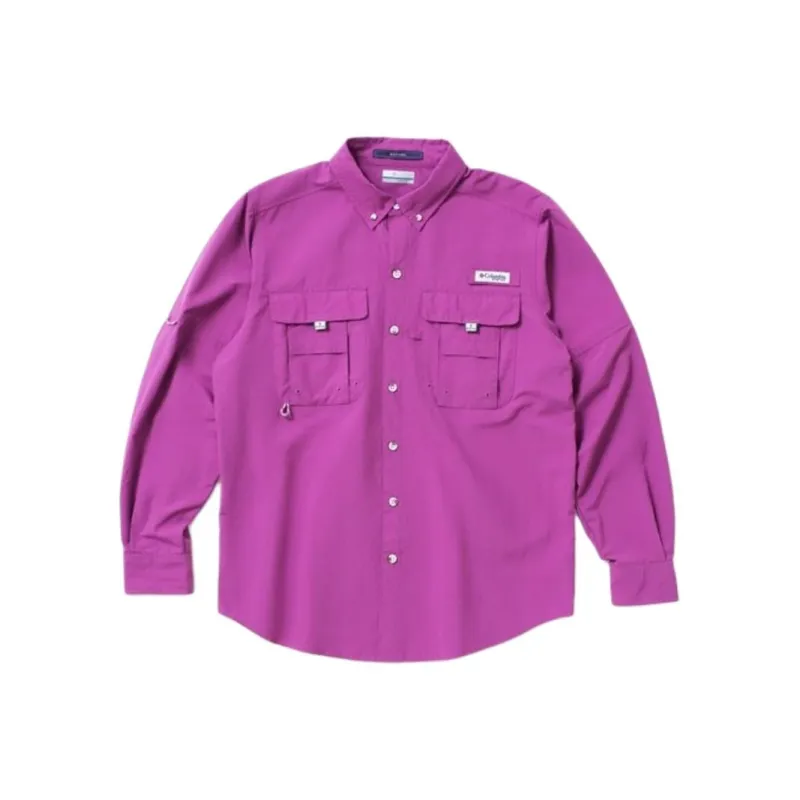 Columbia SS25 Shirt Unisex Purple-0
