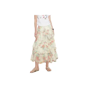 ELF SACK Casual Long Skirt Women's