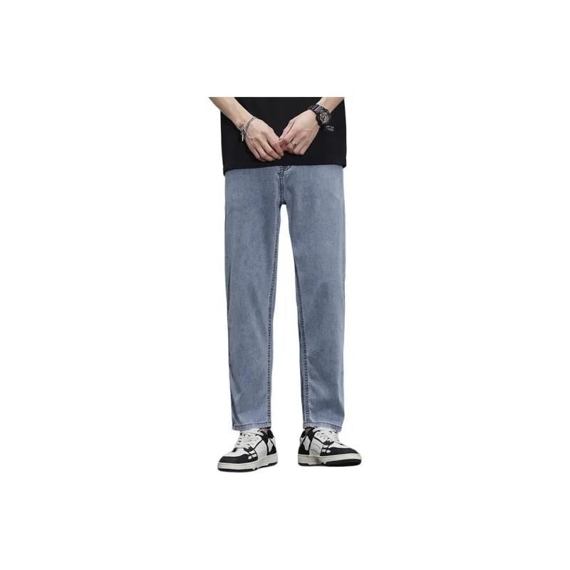 PIERRE CARDIN Jeans Men Light Gray Blue-0