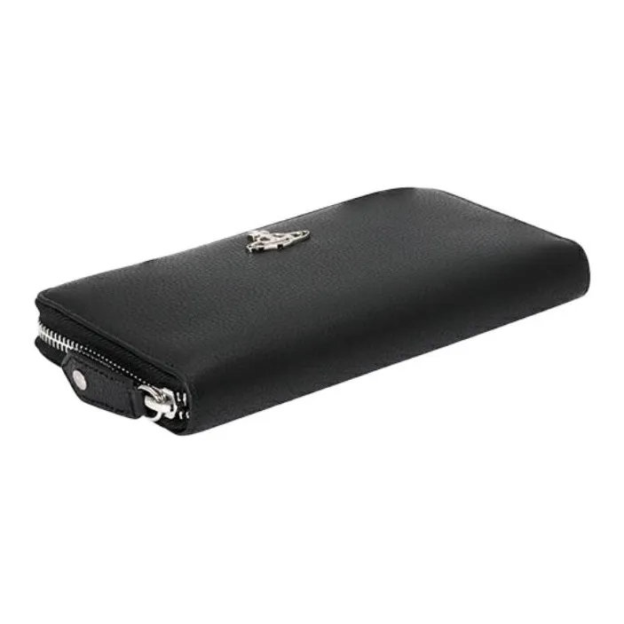 Vivienne Westwood Leather Wallet Women's Black-2