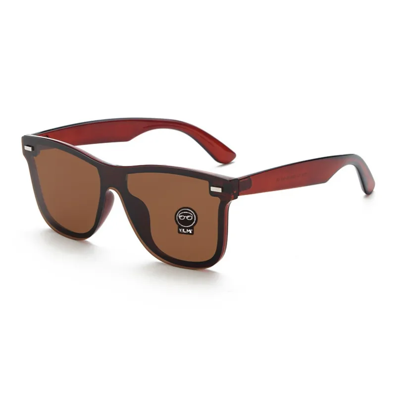 YALMY TR/Memory Plastic Square Sunglasses Men's-5
