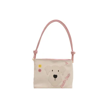 TOUTSEUL YOLO Special Material Shoulder Bag Women's White/Blue/Pink