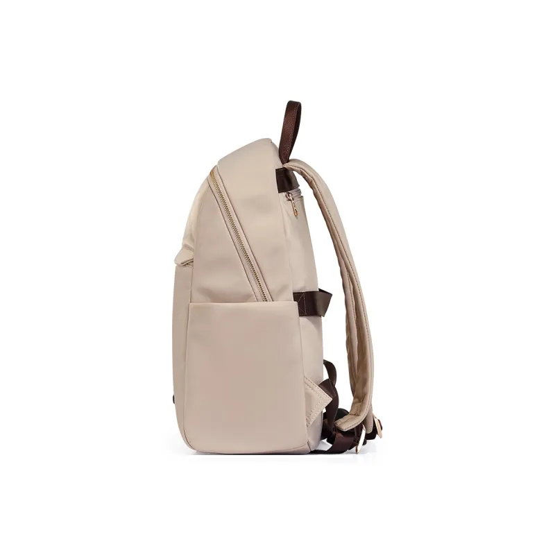 OIWAS Fabric Backpack Women's Latte Apricot/Elegant Black-4