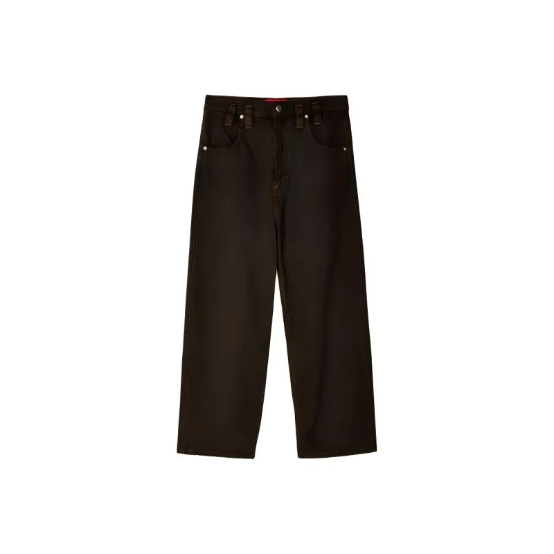 ECKHAUS LATTA Mid-rise Cotton Jeans-0