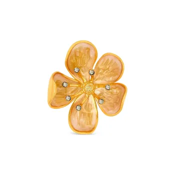 Oscar De La Renta Cherry Blossom Brooch