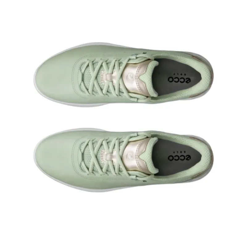 Ecco GOLF S THREE Abrasion Resistant Low Top Golf Shoes Women's Green-3