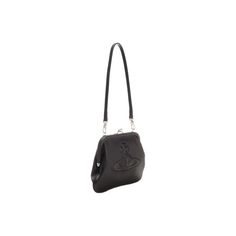 Vivienne Westwood Vivienne's Logo Embossed Clutch Bag-1