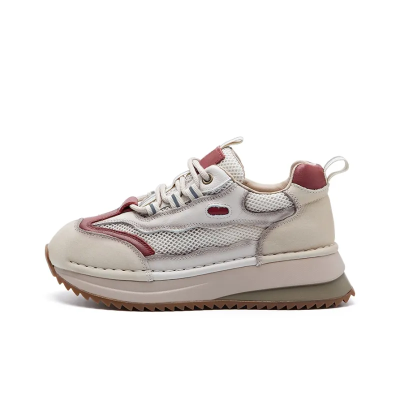BURGELY Lightweight Low Top Casual Shoes Women's-6