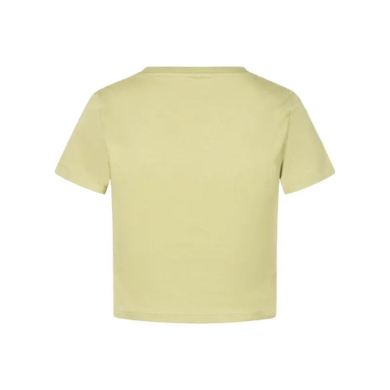 PUMA T Shirts Women's Yellow-1