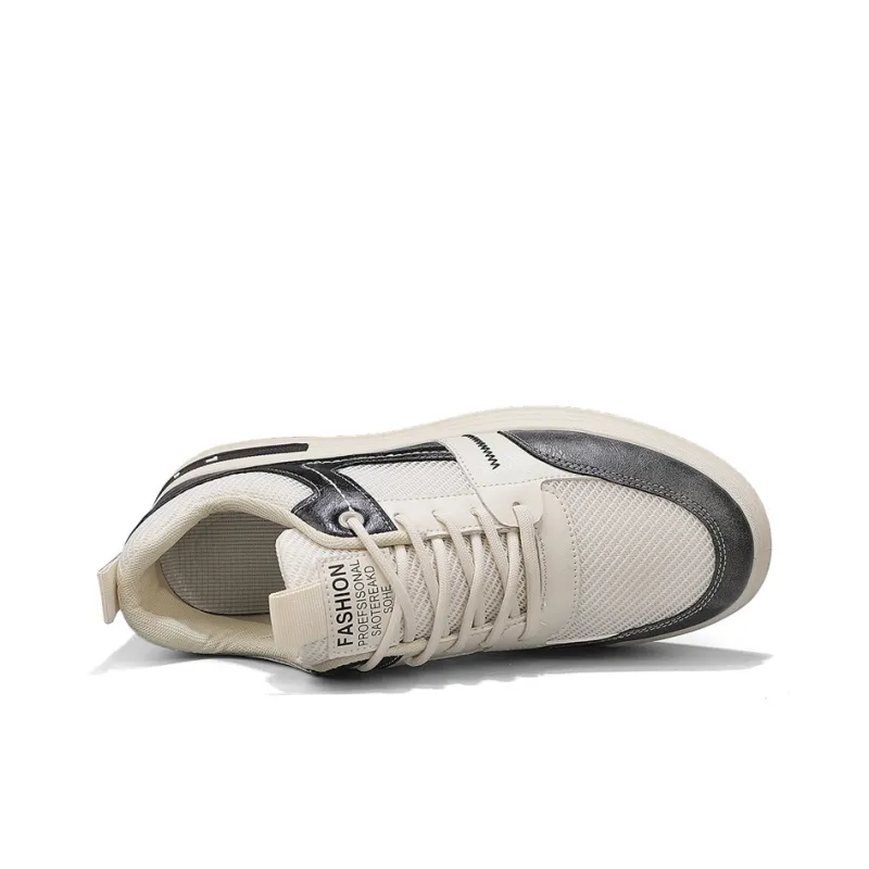 LONGDUIZHANG Slip Resistant Cushioning Abrasion Resistant Lightweight Low Top Skateboard Shoes Men's-8