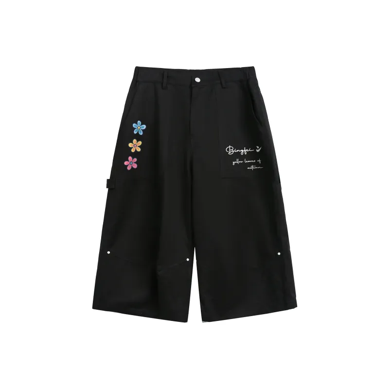 Ice flying Cargo Shorts Unisex-0