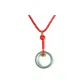 Emerald Green Loop-Red String