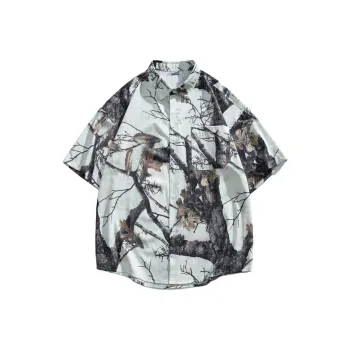 G.M BONNEY Shirts Unisex Branch Camouflage