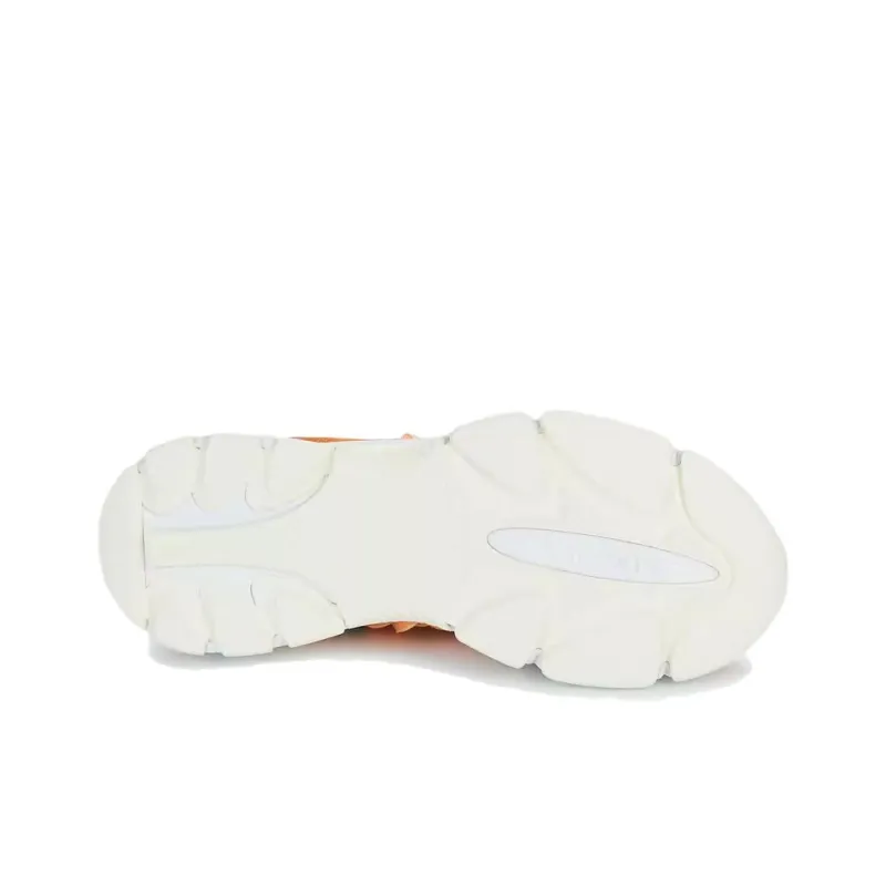 LACOSTE L003 Neo Anti Slip Wear Resistant Low Top Casual Shoes Women's Orange-5