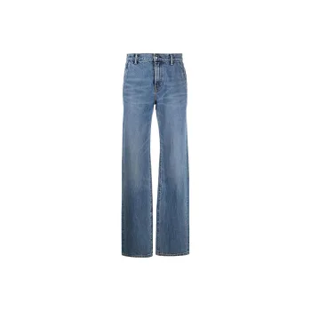 Alexander Wang Logo patch Cropped Jeans