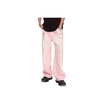 ALL IN Jeans Men Peach Pink