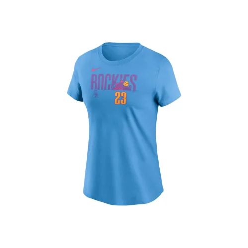 Nike Kris Bryant Colorado Rockies City Connect Fuse Women's Nike Mlb T Shirt