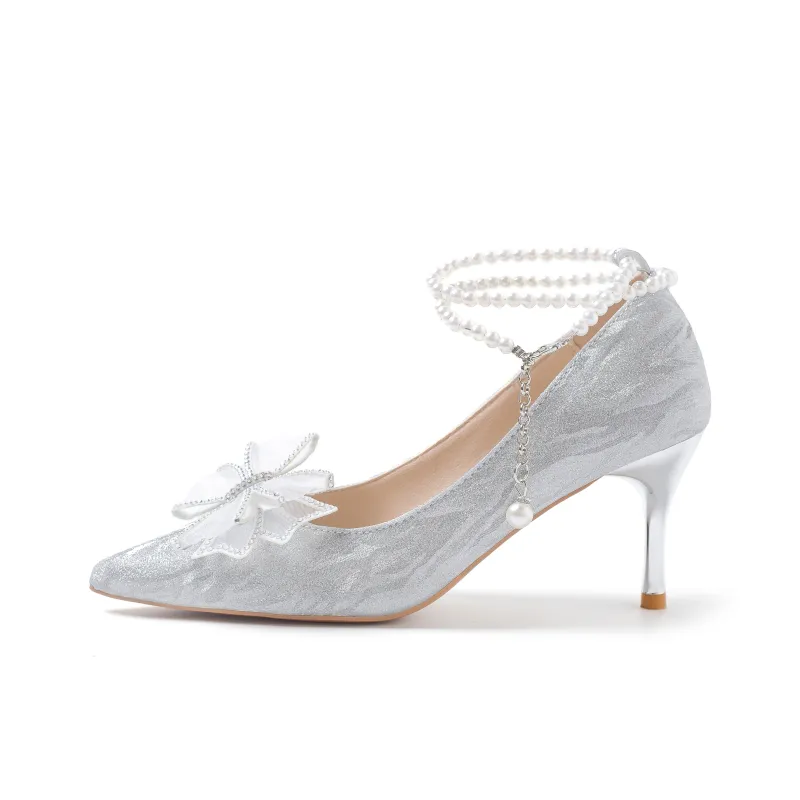 A Poinsettia Princess High Heels Women's-5