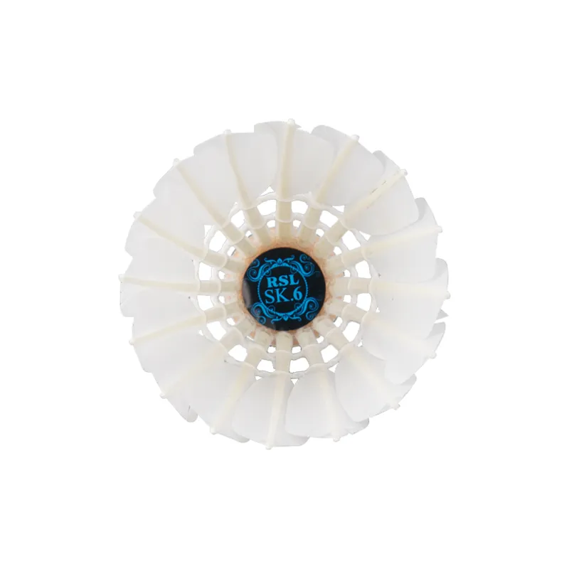 RSL SK6 Goose Feather Shuttlecock 12 Pack Goose Feather Shuttlecocks-8