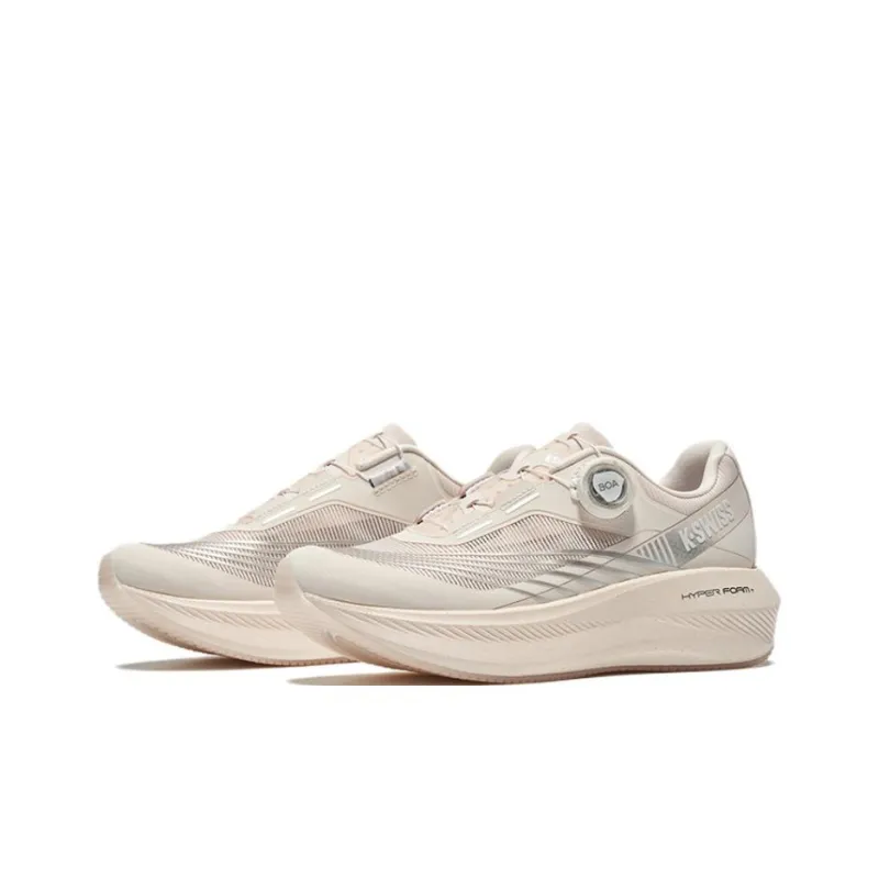 KSWISS Low Top Running Shoes Women's White Silver-1