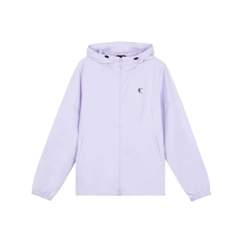 QIAODAN Trench Coat Women's Frosty Purple-0