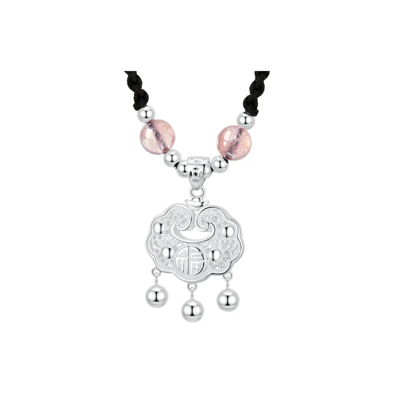 Zhou Jifeng 999 Fine Silver Necklaces Unisex-0