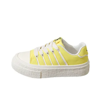 Daying Low Top Skateboard Shoes Women's Yellow