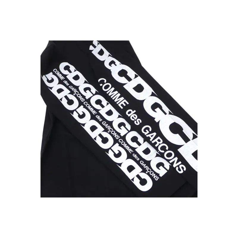 CDG T Shirts Unisex Black-3