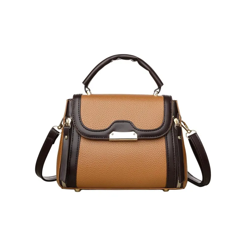 TOUTSEUL YOLO PU Shoulder Bag, Crossbody Bag, Handbag Women's Burgundy/Light Brown/Blue/Gray/Black-2