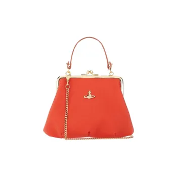 Vivienne Westwood Logo Plaque Tote Bag