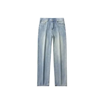 SNOW FLYING Jeans Unisex Vintage Blue
