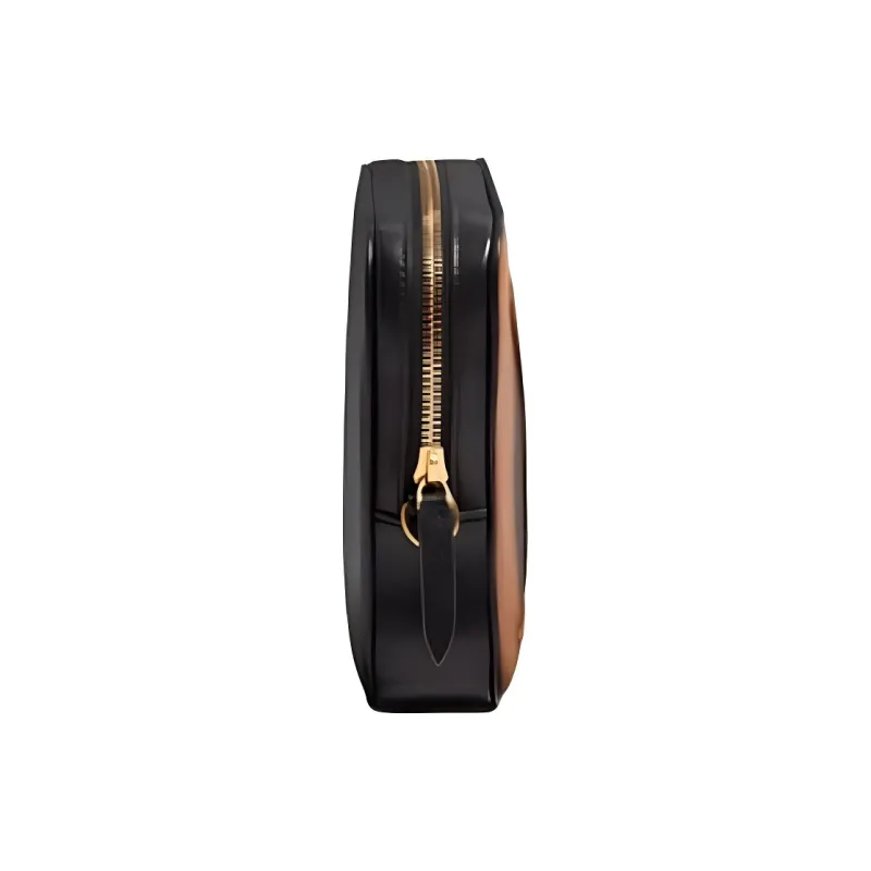 Valentino Sheepskin Clutch Men's Black & Brown-2