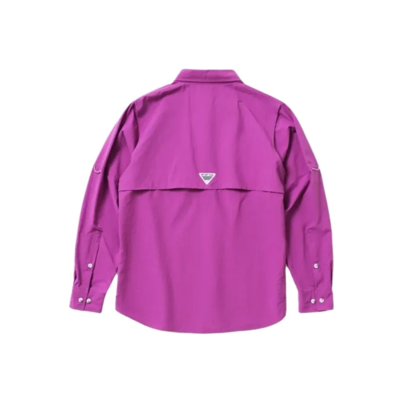 Columbia SS25 Shirt Unisex Purple-1