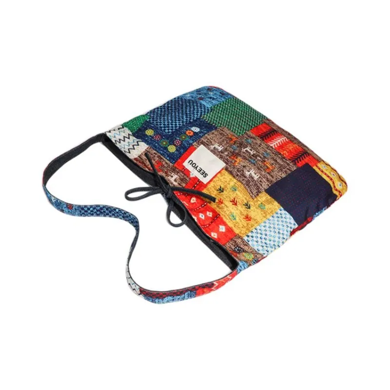 NX DOUGHNUT Canvas Tote Bag, Shoulder Bag Women's Multicolor-4