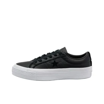 Converse One Star Low Leather 'Black'
